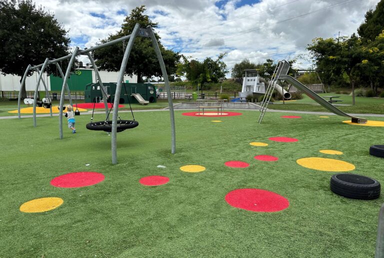 Jim Barker Playground 2024 Swings Zipped 768x517